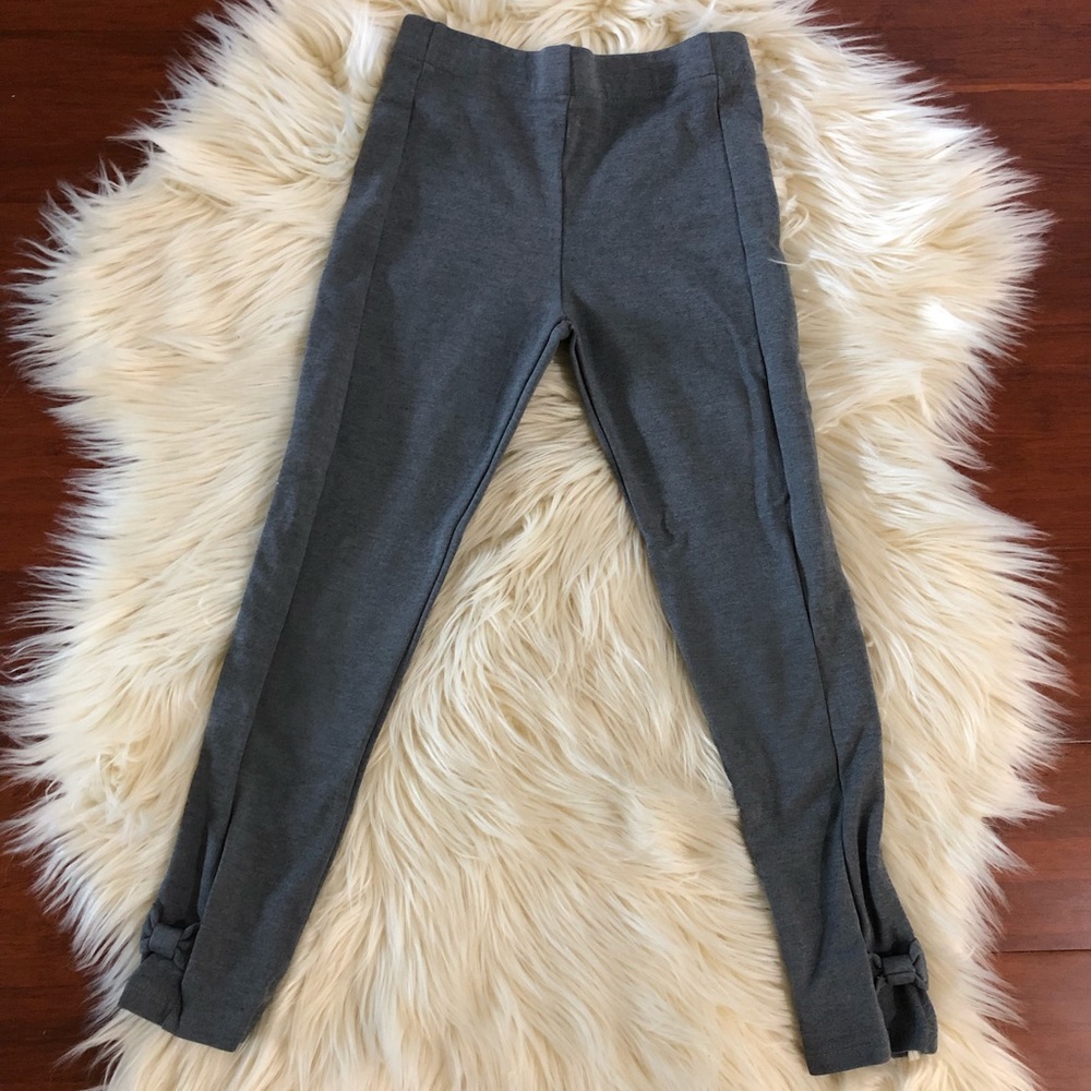 Girls Kate Spade size 7 Jamie ankle bow legging